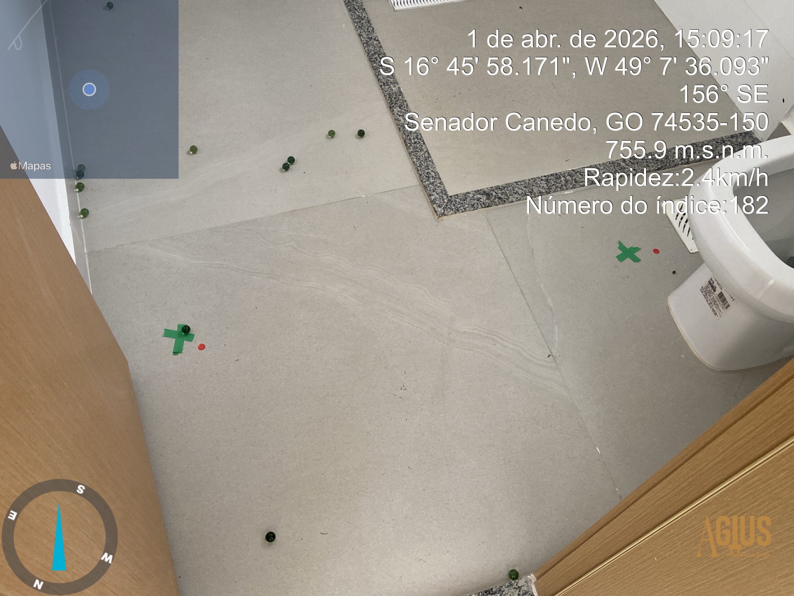 Registro fotográfico de patologia construtiva